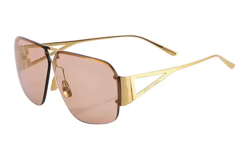 Bottega Veneta Sunglasses Women's Gold