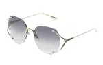 GUCCI Irregular Shape Sunglasses Women's