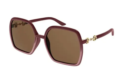 GUCCI Horsebit Collection Square Sunglasses Women's