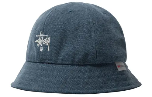Stussy Bucket Hats Unisex Blue