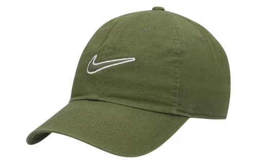 Nike Cotton Baseball Caps Unisex Green
