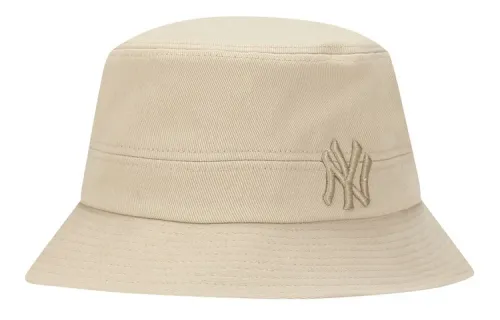 MLB Cotton Bucket Hats CPHE Unisex Beige/Black/White/Mustard Yellow