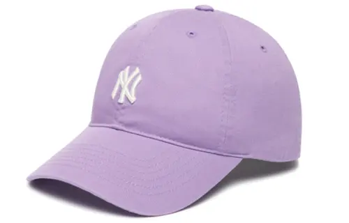 MLB Cotton Baseball Caps CP77 Unisex Taro Purple