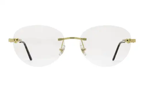 Cartier Rimless Round Glasses