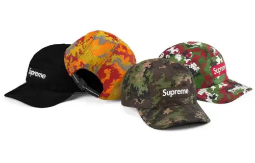 Supreme Camo Ripstop Camp Cap