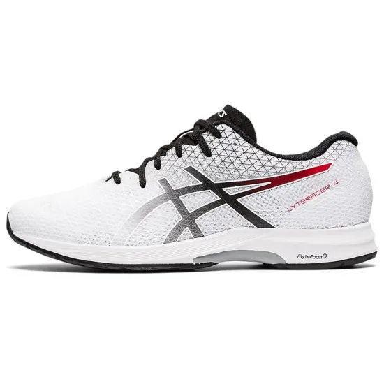 Asics Lyteracer 4 2E Wide 'White Black'