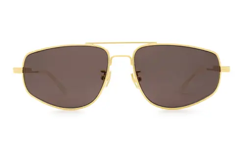 Bottega Veneta Sunglasses Unisex Gold