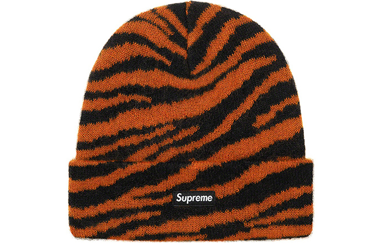 Шапка Supreme FW20 Week 9 Mohair Beanie (серая) — фото 6