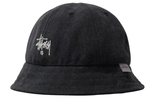 Stussy Bucket Hats Unisex Black
