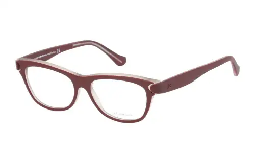 Balenciaga Prescription Glasses Unisex Burgundy