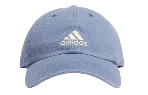 Adidas Cotton Baseball Caps Unisex Sky Blue