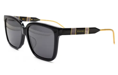 GUCCI Square Frame Acetate Sunglasses