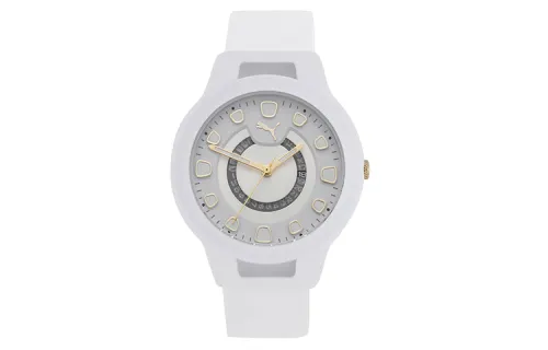 PUMA Quartz hair band, watch strap, white dial, waterproof women's watch, quartz mechanism, 36mm, 30meter