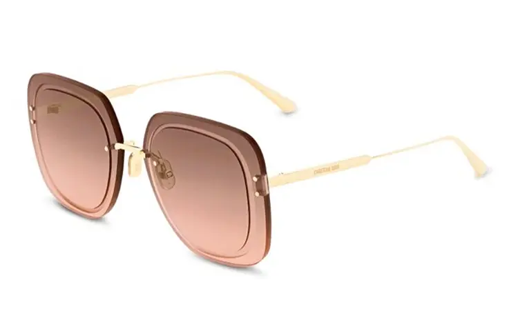 DIOR Sunglasses Women's Brown
