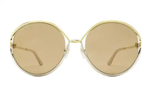 Cartier Sunglasses Unisex Gold