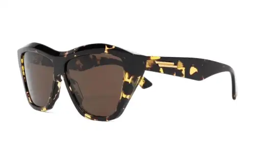 Bottega Veneta Sunglasses Unisex Brown