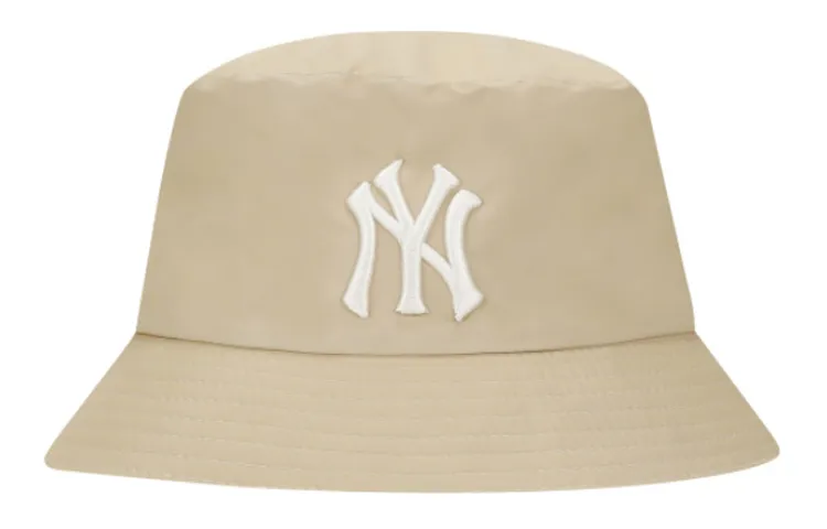 MLB Monogram Polyester Bucket Hats Unisex Khaki