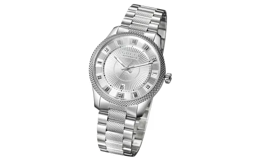 GUCCI Wrist Watches Automatic Mechanical Movement Stainless Steel Watchband Silver Dial Men's Watches