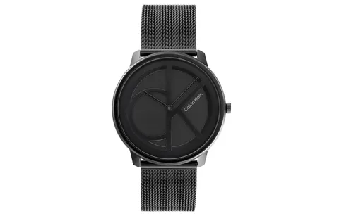 CALVIN KLEIN Wrist Watches Quartz Movement Black Dial Men's Watches Box Available For Purchase
