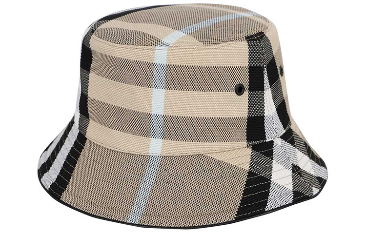 Панама Burberry Bucket Hat (бежевая) — фото 2