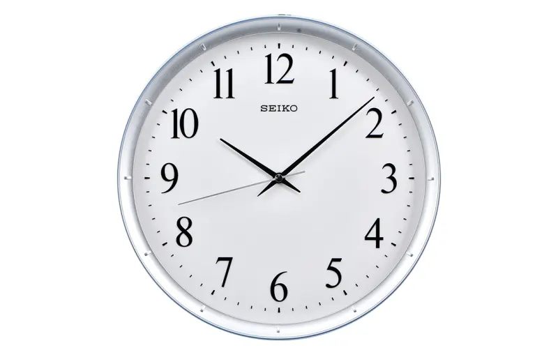 Japan Seiko 12-inch fashionable modern simple clock bedroom living room silent sweep second home wall clock QXA378L