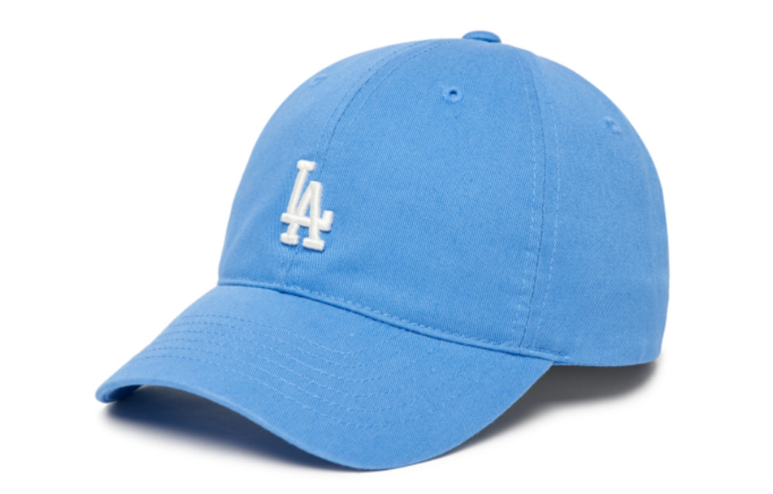 Кепка MLB с буквенным декором (голубая)