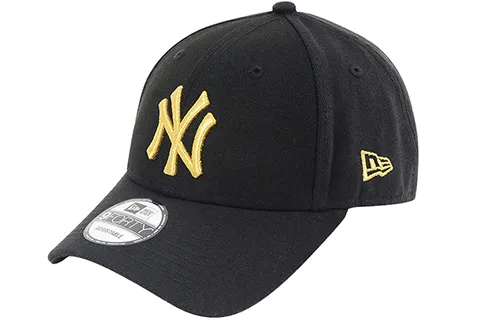 New Era Polyester Baseball Caps Unisex Black