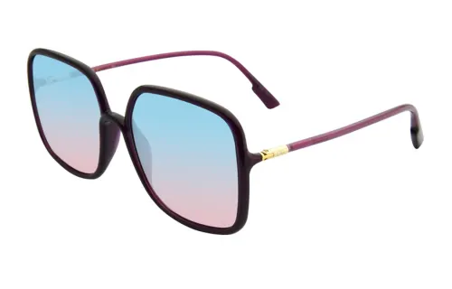 DIOR Injection Molded Square Sunglasses Women's
