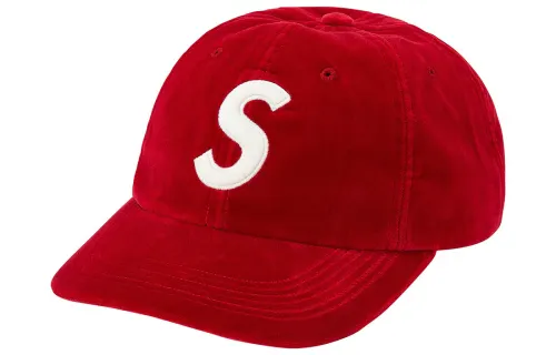 Supreme Velvet S Logo 6 Panel