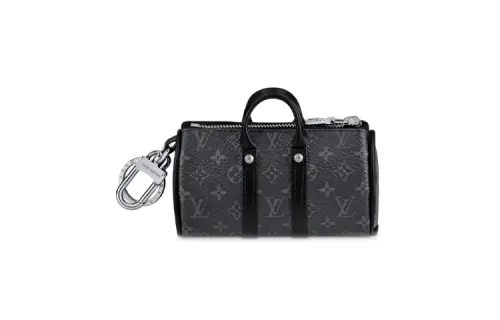 LOUIS VUITTON Canvas Metal Keychains Unisex