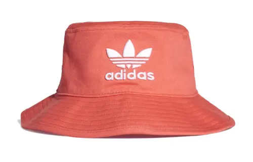 Adidas Originals Cotton Bucket Hats Unisex Red