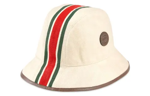 GUCCI Street Collection Bucket Hats Unisex White