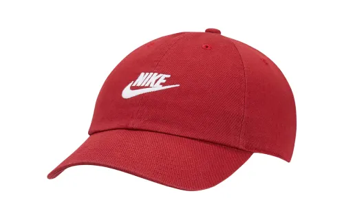 Nike Cotton Baseball Caps Unisex Pomegranate