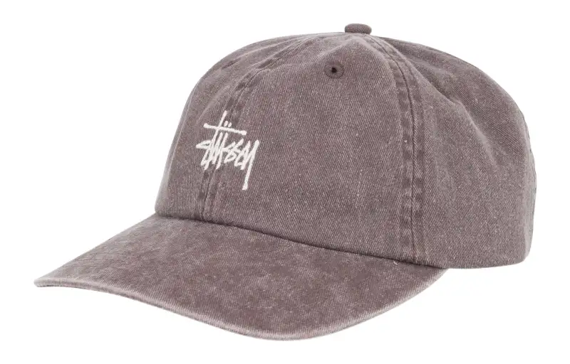 Stussy Baseball Caps Unisex Washed Brown