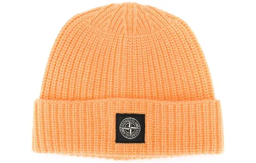 STONE ISLAND Beanies Unisex Orange
