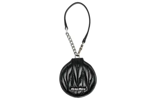 MIU MIU Charms Unisex Black
