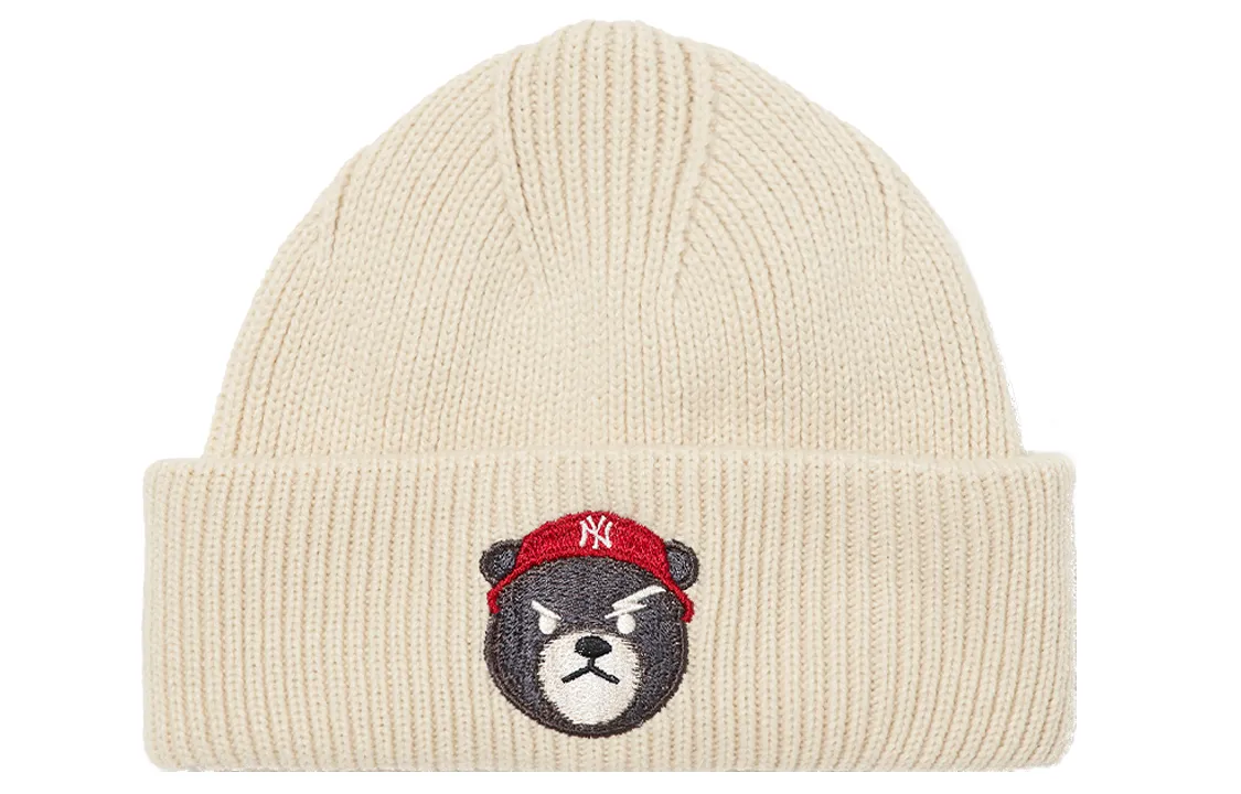 MLB Acrylic Beanies Unisex White