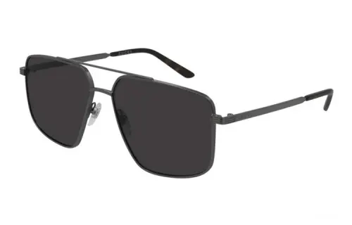 GUCCI Pilot frame Double bridge Sunglasses