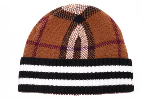 Burberry Beanies Unisex Brown