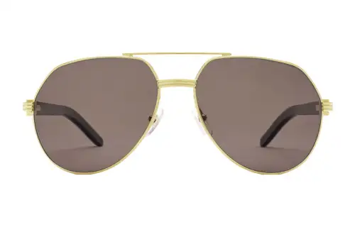 Cartier Aviator Frame Sunglasses