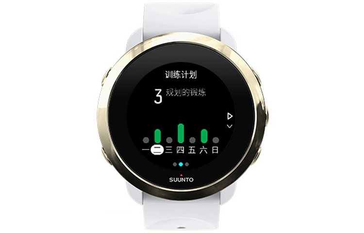 SUUNTO Fitness3 Gold Smart Watches Bluetooth Connection Unisex