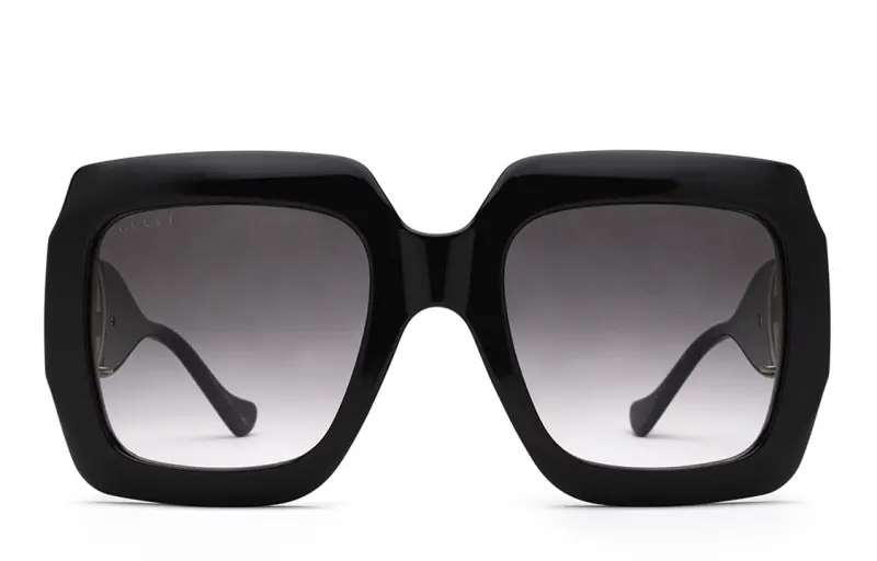 Gucci oversized frame sunglasses