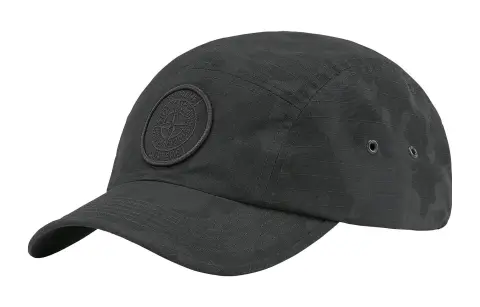 Supreme Stone Island Reactive Ice Camo Ripstop Camp Cap