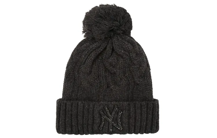 MLB Polyester Beanies Unisex Gray