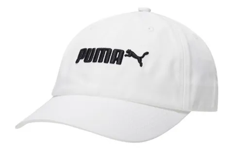 PUMA Cotton Baseball Caps Unisex White