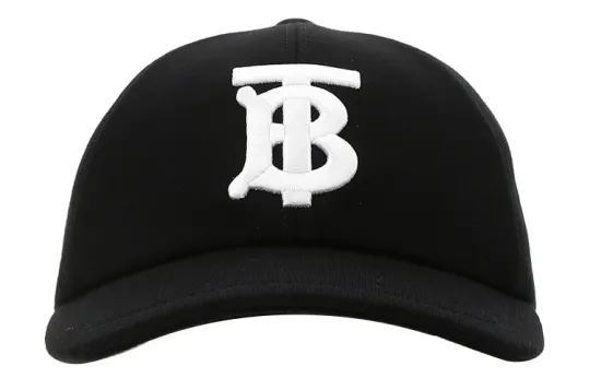 Burberry Monogram Embroidered Baseball Cap