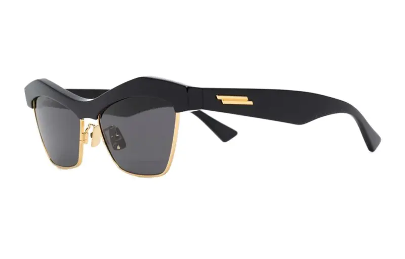 Bottega Veneta Sunglasses Unisex Black