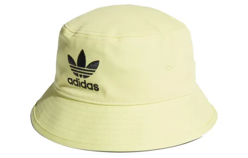 Adidas Originals Cotton Bucket Hats Unisex Lemon