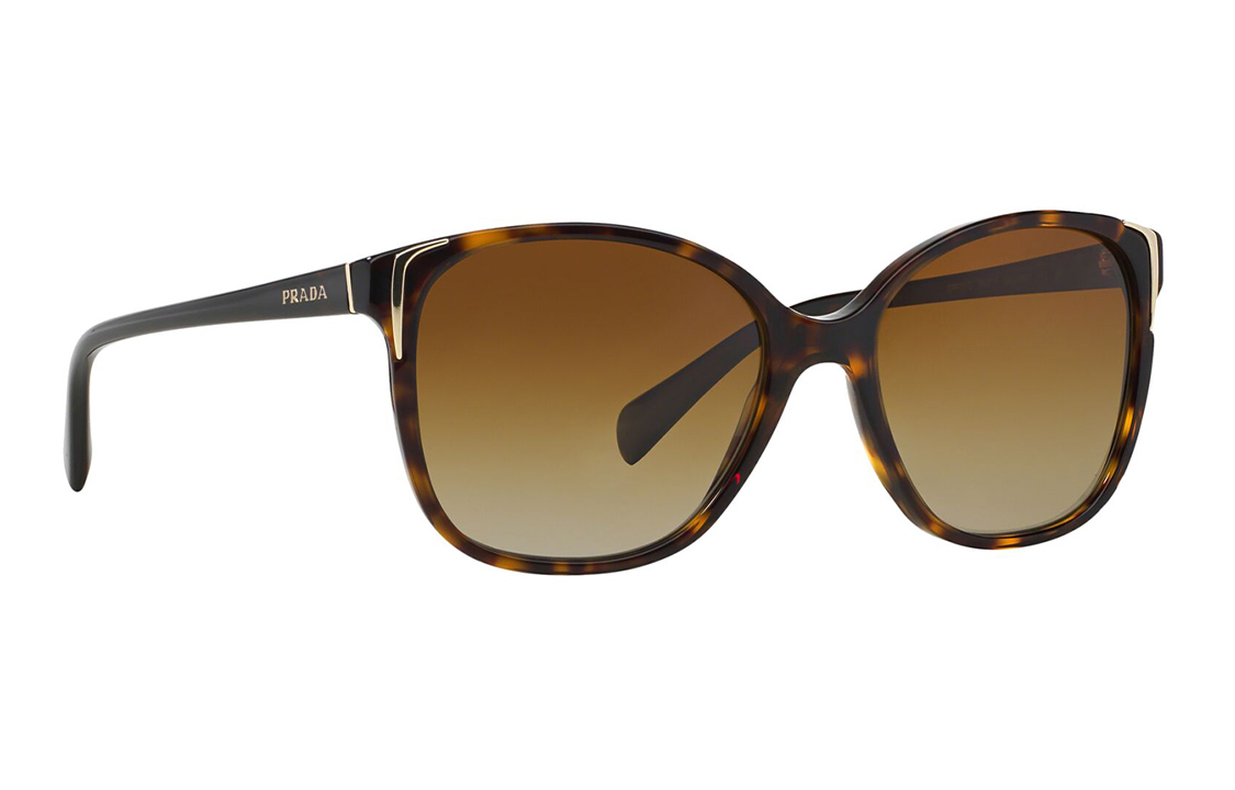 Женские очки Prada Butterfly Acetate Sunglasses (коричневые) — фото 3