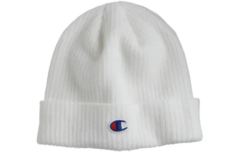 Champion Polyester Beanies Unisex White